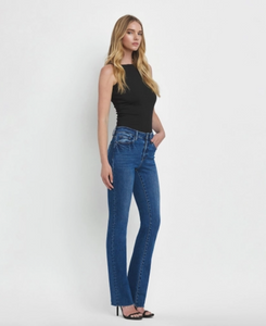 High Rise Slim Bootcut Jeans