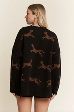 Load image into Gallery viewer, Cheetah Design Knit Sweater - Regular &amp; Plus Sizes