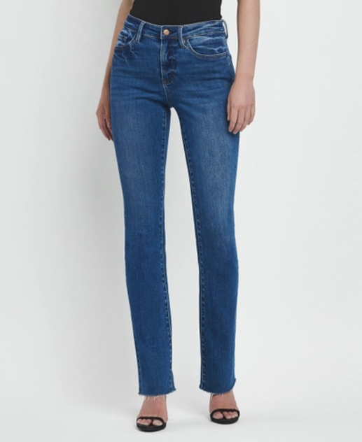 High Rise Slim Bootcut Jeans