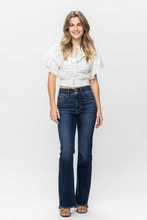 Load image into Gallery viewer, Judy Blue High Waist Vintage Frayed Hem Bootcut Jeans