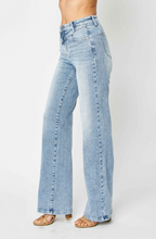 Load image into Gallery viewer, Judy Blue High Waist Front Yoke Retro Wide Leg Jeans