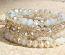 Load image into Gallery viewer, Beaded Stretch Bracelets - Set of 9 - Available in 16 Colors!