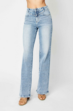 Load image into Gallery viewer, Judy Blue High Waist Front Yoke Retro Wide Leg Jeans