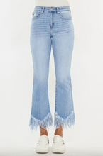 Load image into Gallery viewer, High Rise Crop Bootcut Jeans