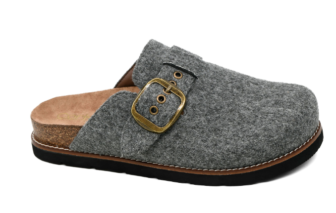 Charcoal Felt Day Dream Clog by Corkys Footwear