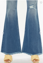 Load image into Gallery viewer, KanCan High Rise Exposed Button Flare Jeans