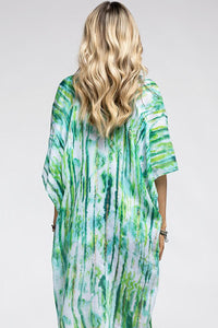 Abstract Foil Print Kimono - Available in 3 Colors