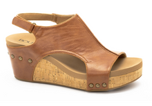 Load image into Gallery viewer, Whiskey Smooth Carley Wedge Sandals by Corkys