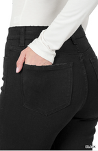 Load image into Gallery viewer, Zenana Black Cropped Skinny Jeans