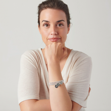 Load image into Gallery viewer, Hope Silver Bracelet