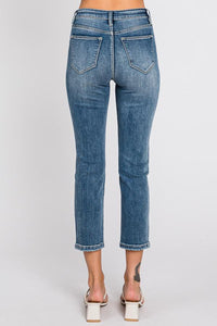 PETITE High Rise Stretch Mom Jeans