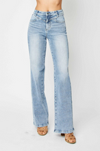 Load image into Gallery viewer, Judy Blue High Waist Front Yoke Retro Wide Leg Jeans