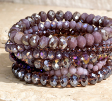 Load image into Gallery viewer, Beaded Stretch Bracelets - Set of 9 - Available in 16 Colors!