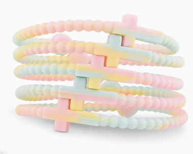 Jesus Bracelet - Pastel - 5 Pack