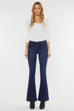 Load image into Gallery viewer, PETITE Mid Rise Flare Jeans