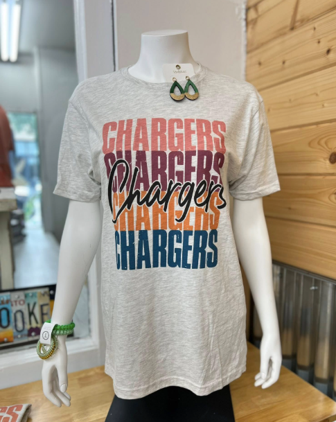 Mascots T-Shirt - Chargers or Bulldogs