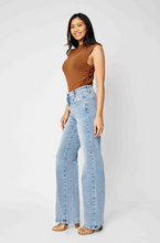 Load image into Gallery viewer, Judy Blue High Waist Front Yoke Retro Wide Leg Jeans