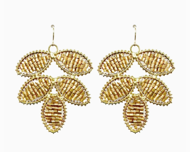 Gold Aria Earrings