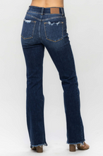 Load image into Gallery viewer, Judy Blue High Waist Vintage Frayed Hem Bootcut Jeans