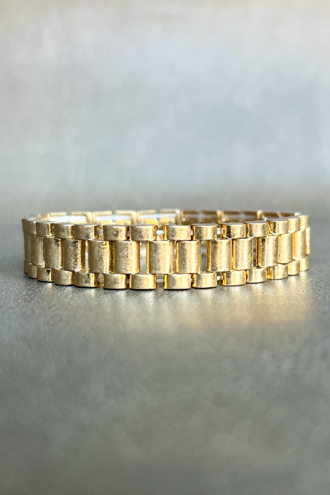 Millie Bracelet - Worn Gold