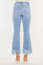 Load image into Gallery viewer, High Rise Crop Bootcut Jeans