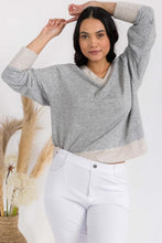 Load image into Gallery viewer, Ultra Soft Long Sleeve V Neck Pullover