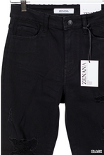 Load image into Gallery viewer, Zenana Black Cropped Skinny Jeans