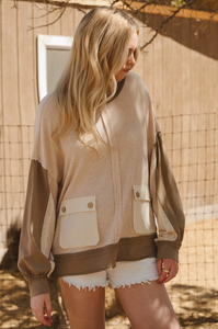 Color Block Sweatshirt