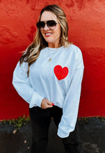 Load image into Gallery viewer, Queen of Hearts Sweatshirt - Regular &amp; Plus Sizes