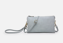 Load image into Gallery viewer, Riley Monogrammable Three Compartment Crossbody / Wristlet - Available in 21 Colors!