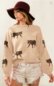 Tiger Pattern sweater