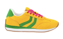 Load image into Gallery viewer, Kickoff Sneakers - Yellow Green Combo - by Corkys
