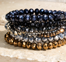 Load image into Gallery viewer, Beaded Stretch Bracelets - Set of 9 - Available in 16 Colors!