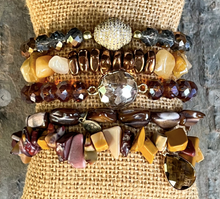 Load image into Gallery viewer, Zambia Bracelet Set - Mustard