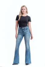 Load image into Gallery viewer, TALL Mid Rise Flare Jeans
