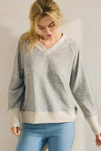 Load image into Gallery viewer, Ultra Soft Long Sleeve V Neck Pullover