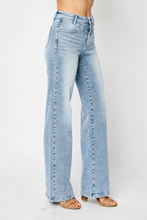 Load image into Gallery viewer, Judy Blue High Waist Front Yoke Retro Wide Leg Jeans