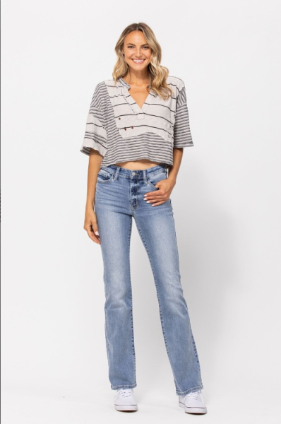 Judy Blue CORE Mid Rise Bootcut Jeans