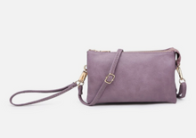 Load image into Gallery viewer, Riley Monogrammable Three Compartment Crossbody / Wristlet - Available in 21 Colors!