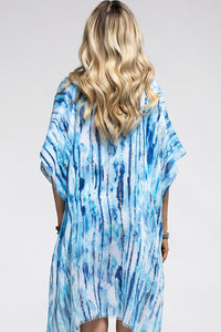 Abstract Foil Print Kimono - Available in 3 Colors