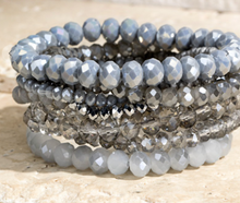 Load image into Gallery viewer, Beaded Stretch Bracelets - Set of 9 - Available in 16 Colors!