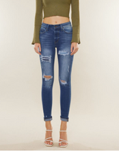 Load image into Gallery viewer, KanCan High Rise Ankle Skinny Jeans